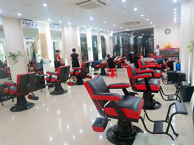 Giá thiết kế tiệm tóc bình dânthiết kế thi công salon tóc TPHCM